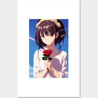 Rose Girl Posters and Art